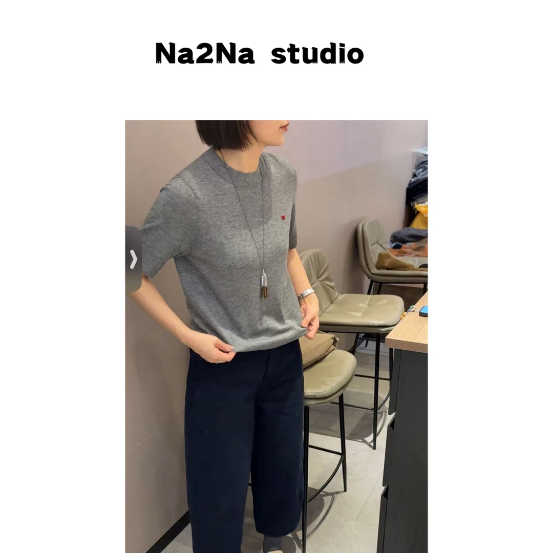 Na2Na 刺绣爱心吃草t（No退换）