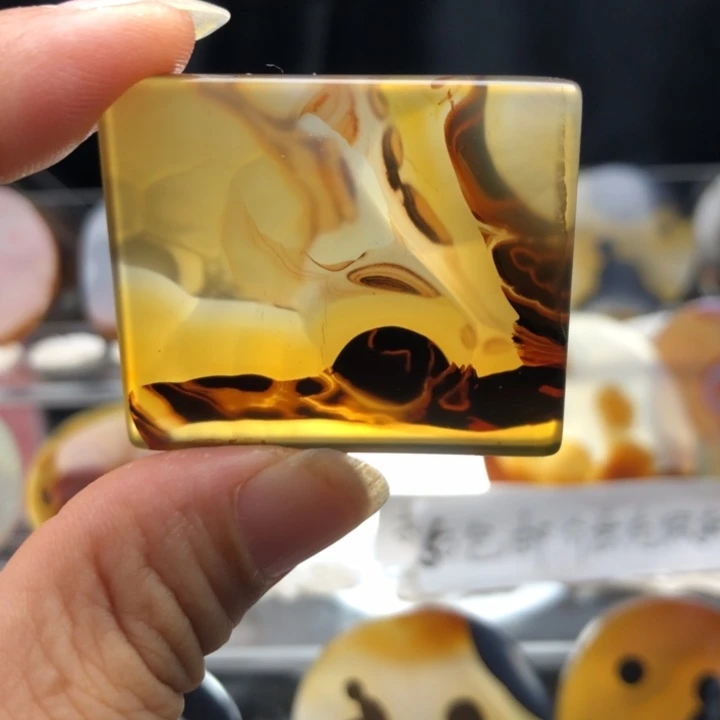 合金玛瑙/玉髓珠宝奇石95
