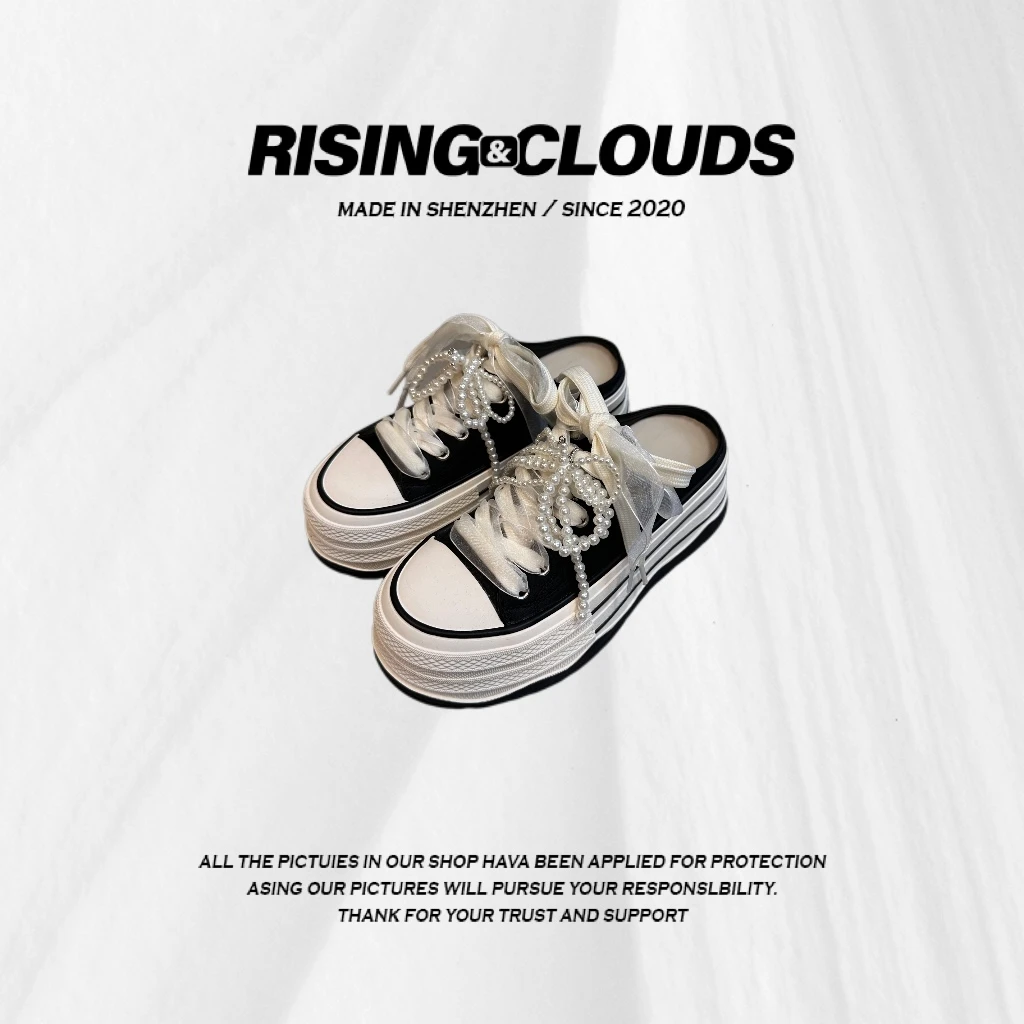 RISING&CLOUDS【小云姐】舒适百搭休闲半拖鞋020125