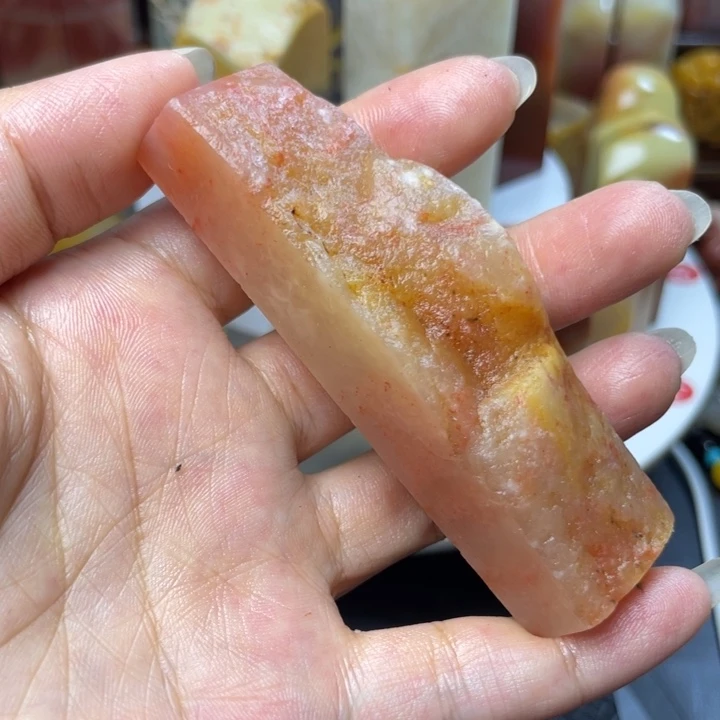 寿山石印石素章原石