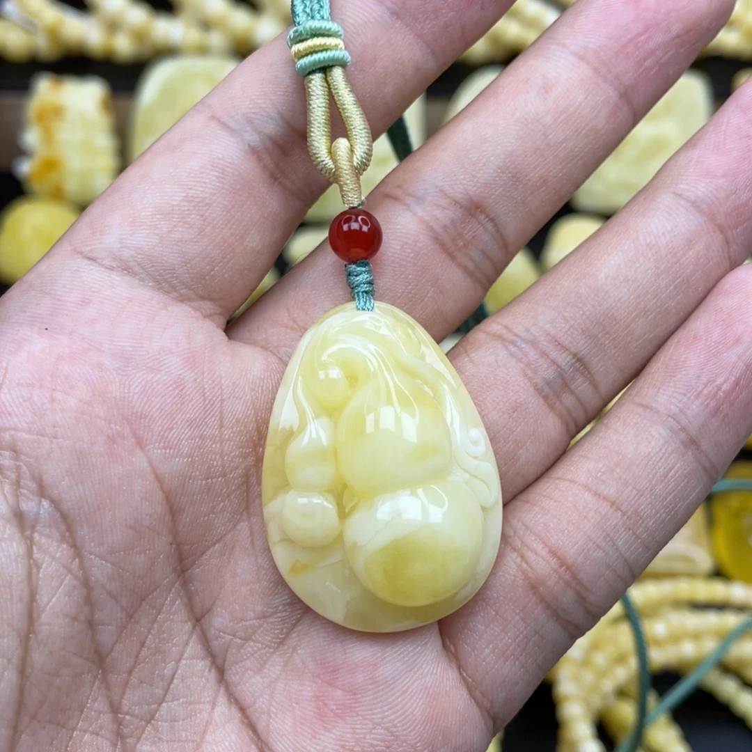 裸石琥珀未镶嵌琥珀蜜蜡