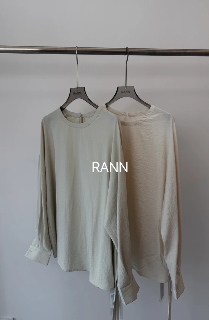 【RANN】2025春款    V6601收腰衬衫