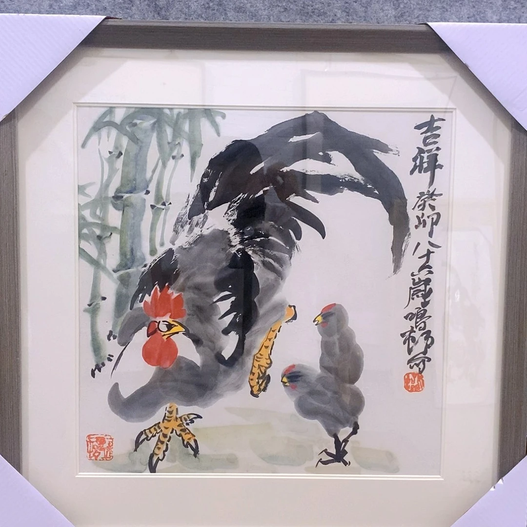 国画书画作品多次在国内外展出