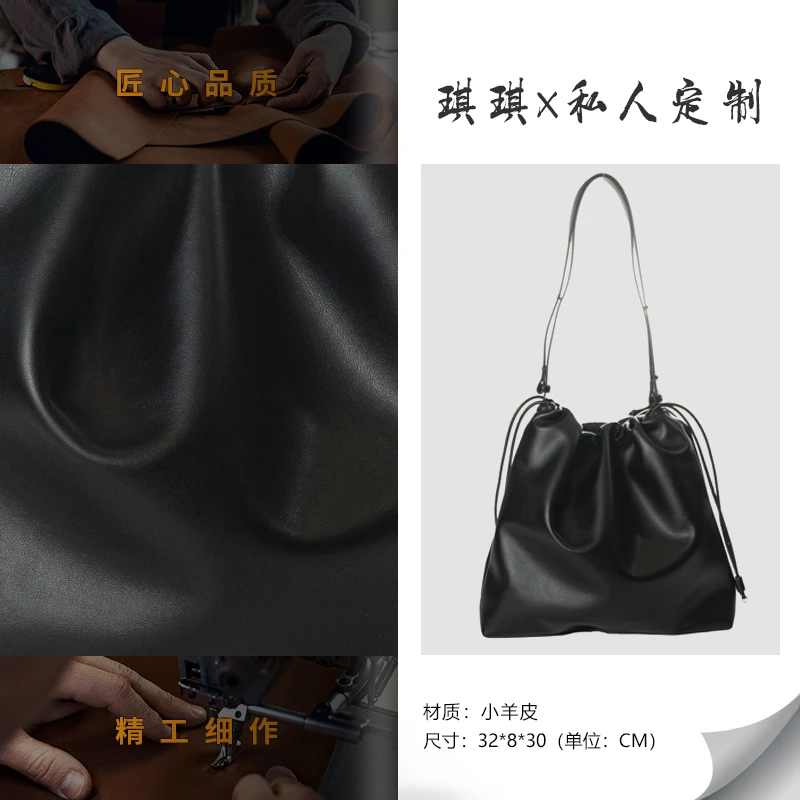 【琪琪专属】新款手提单肩斜挎轻奢女包BV9410-黑色