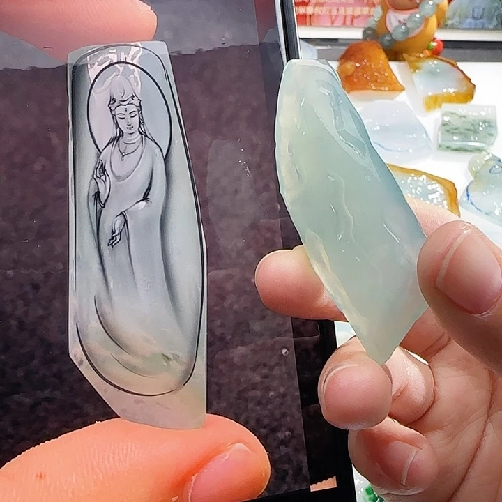 定制翡翠未镶嵌翡翠定制