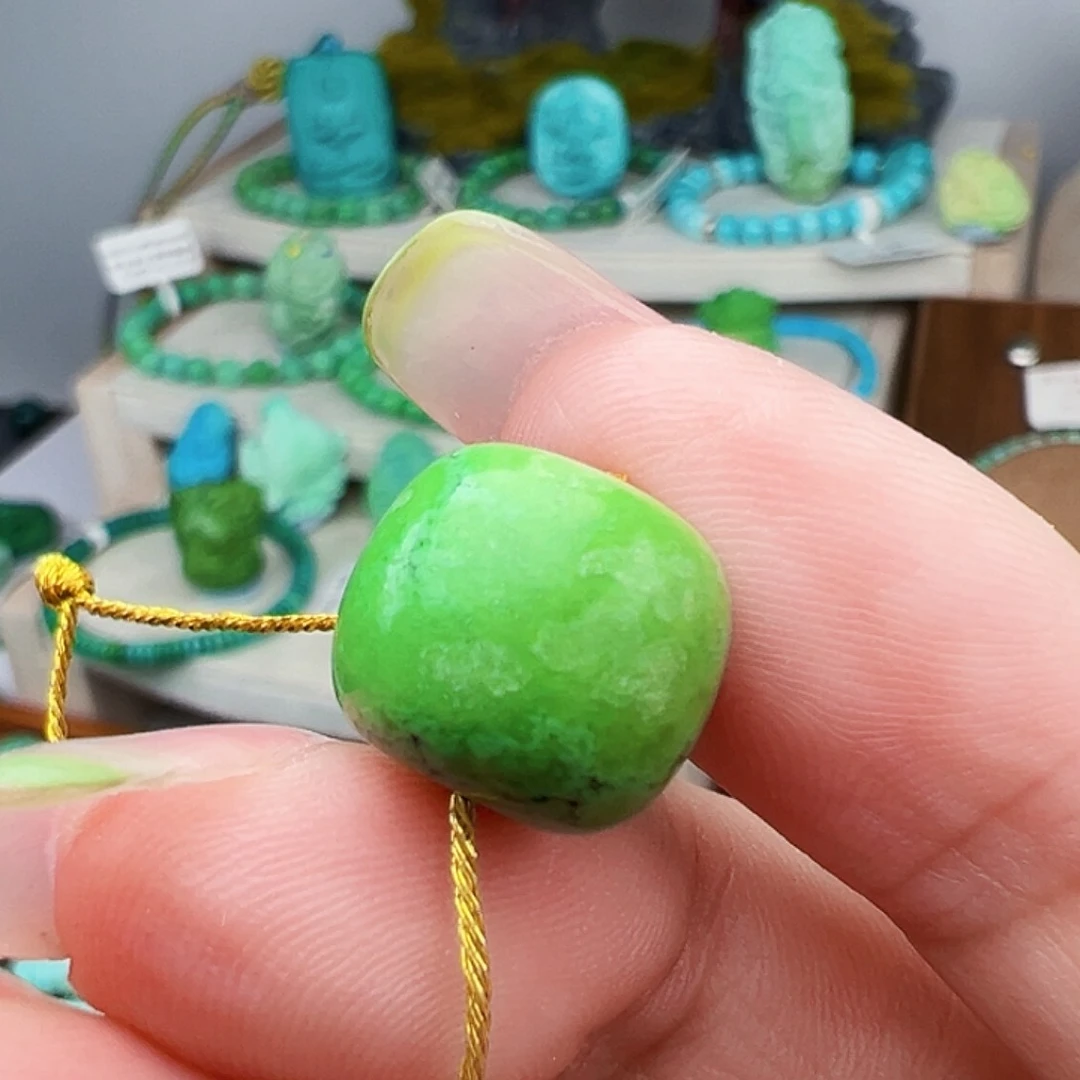 俯***观绿松石未镶嵌主位万珍