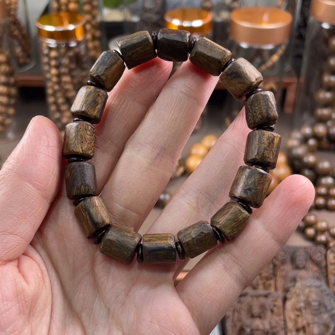 手串沉香达拉干红土沉香随形