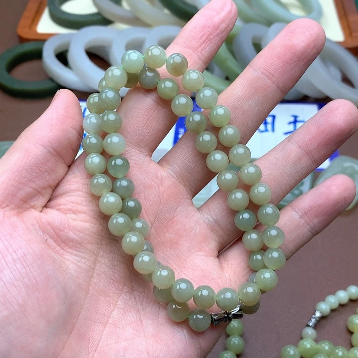 和田玉珠宝半成品未镶嵌