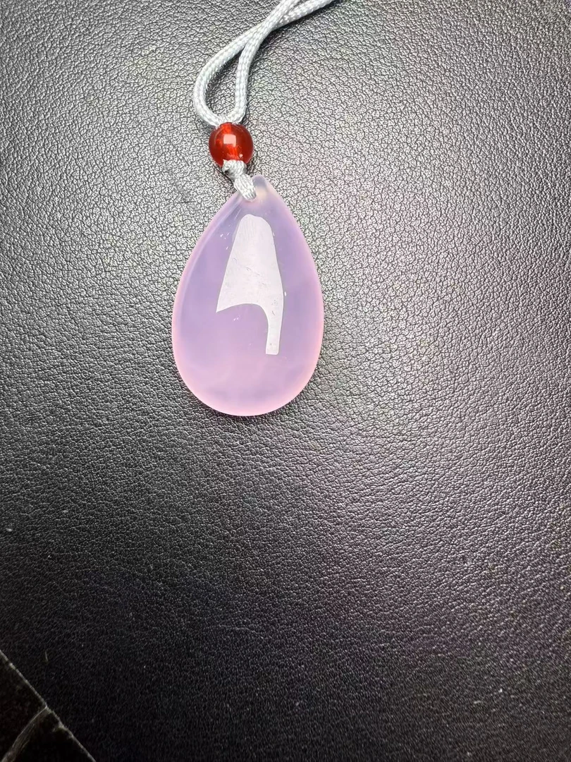 时染珠宝店-新人福利-玛瑙粉水滴ys100