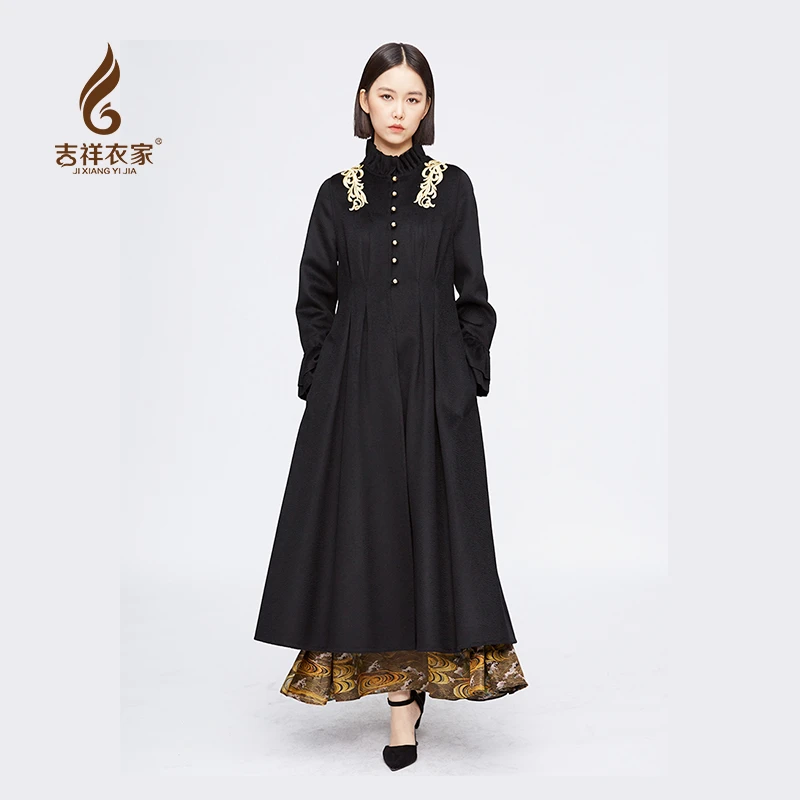 JIXIANGYIJIA/吉祥衣家卷绣金笼（外套）914293932