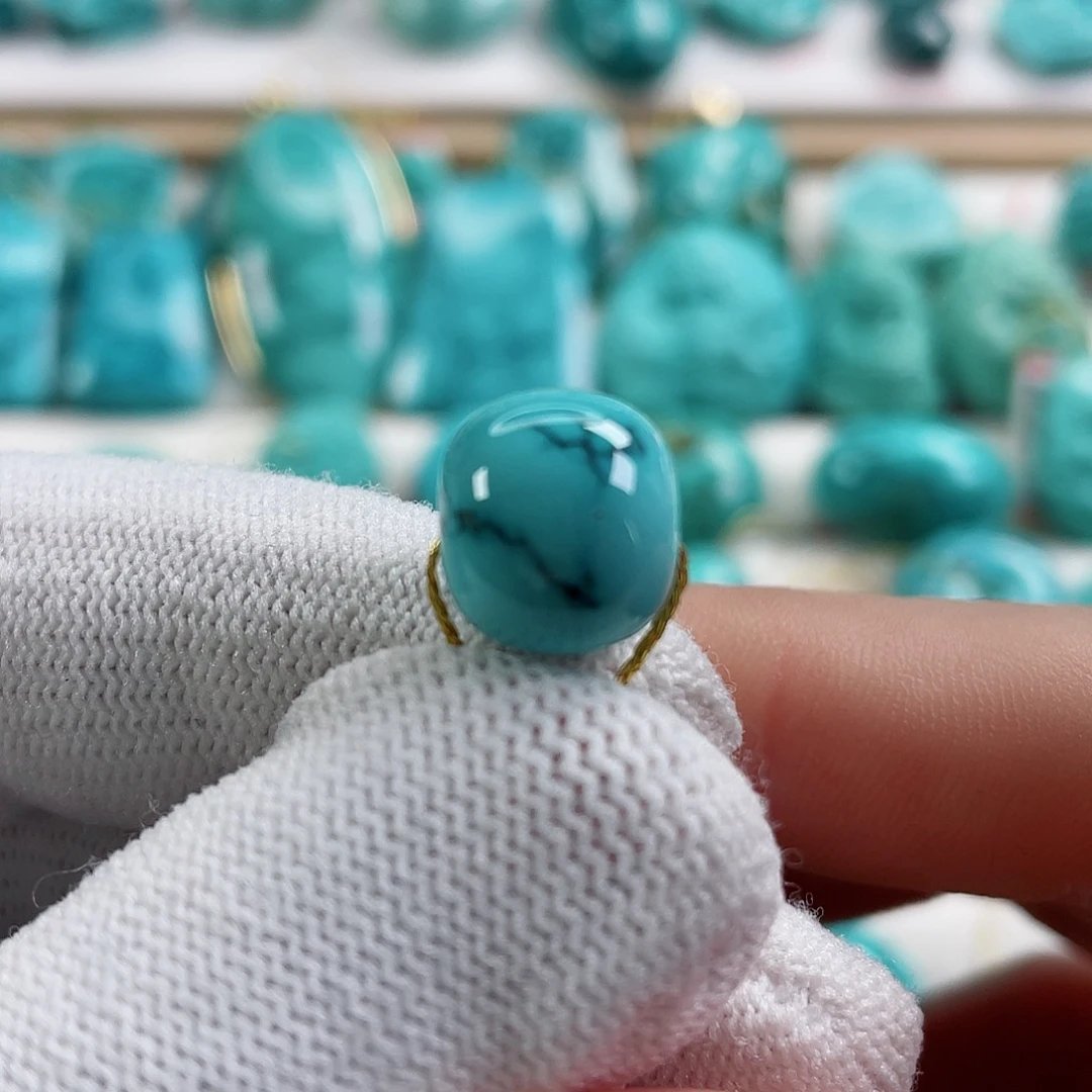 绿松石车挂未镶嵌?***忘