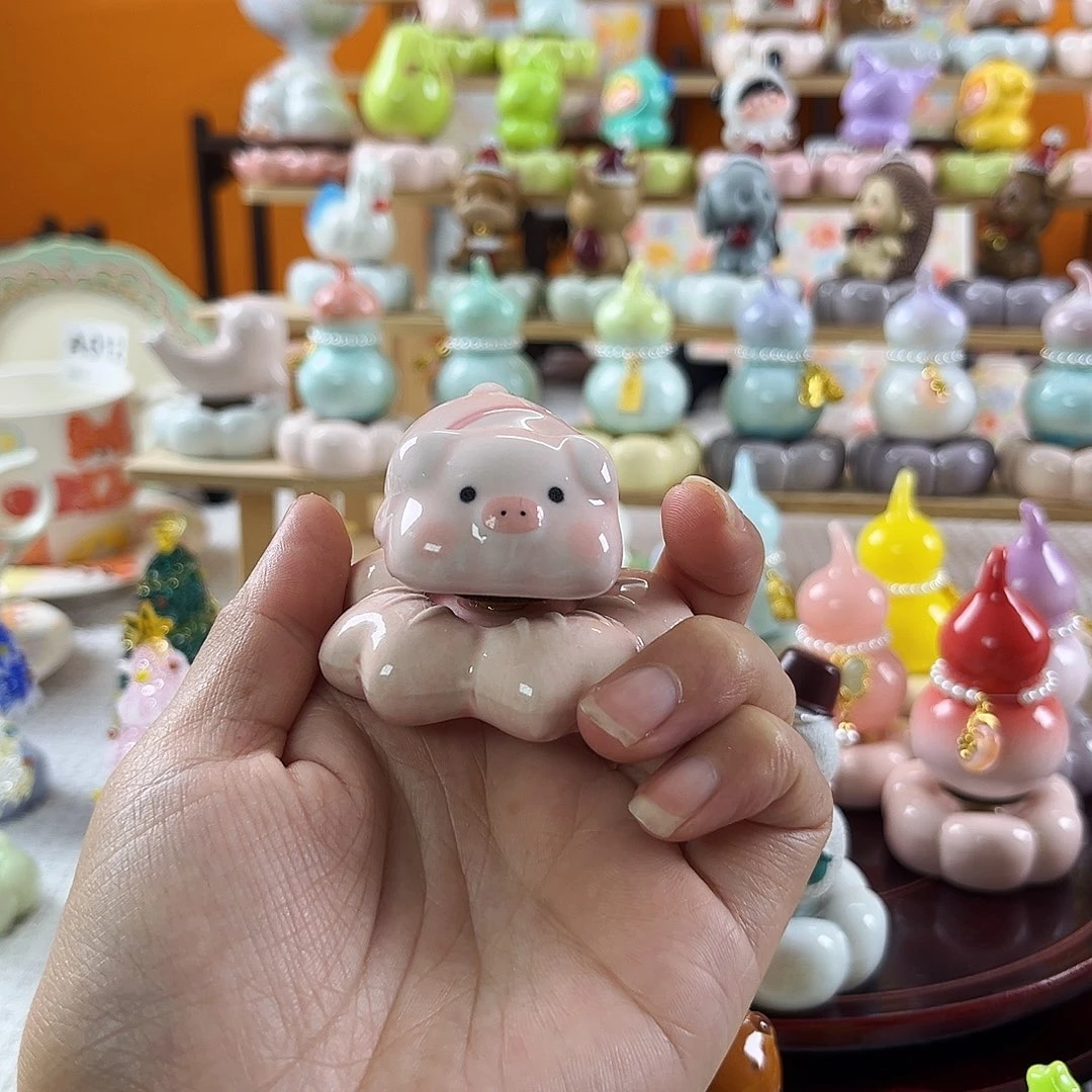 陶手绘手工作品展示和创作