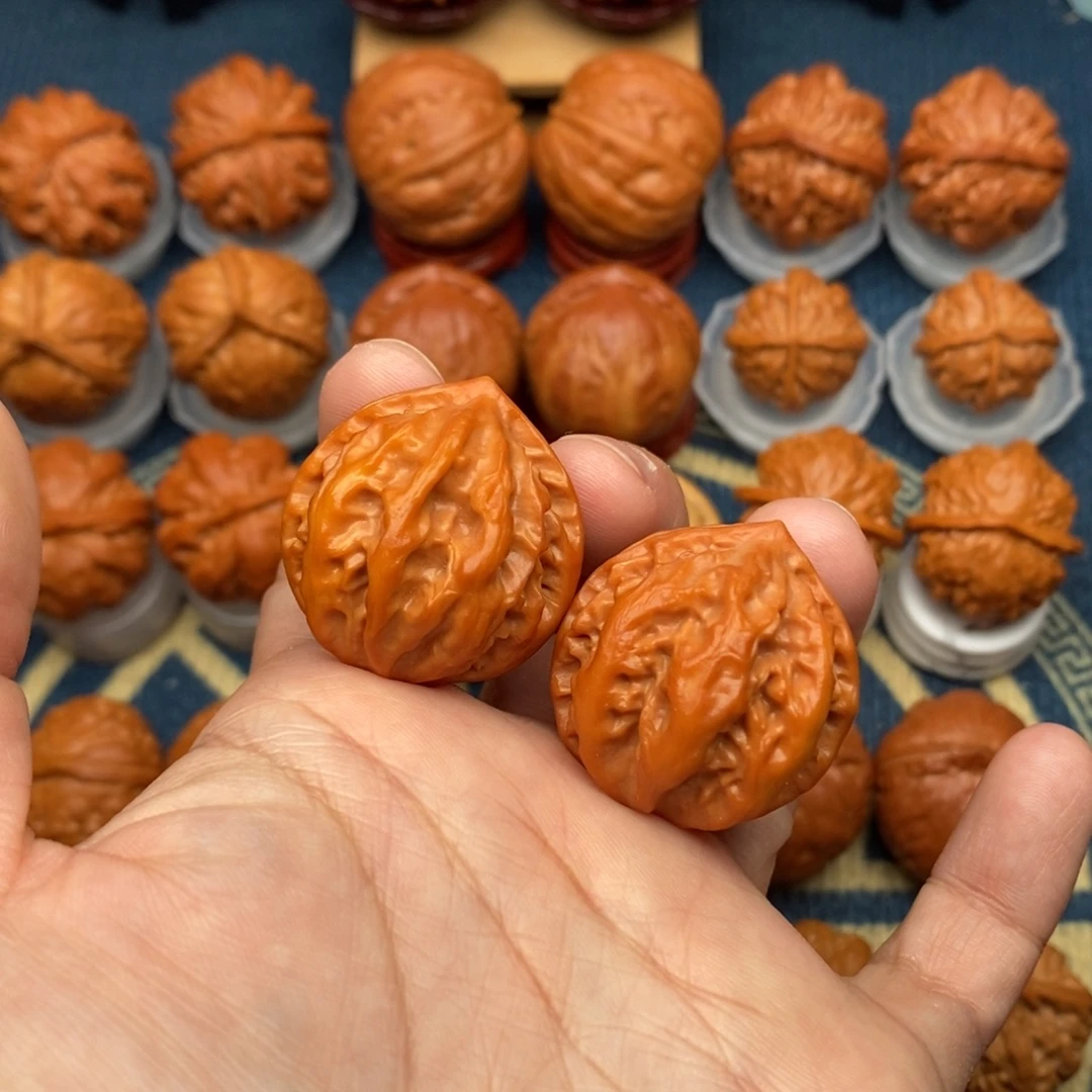 文玩核桃把件小粗筋