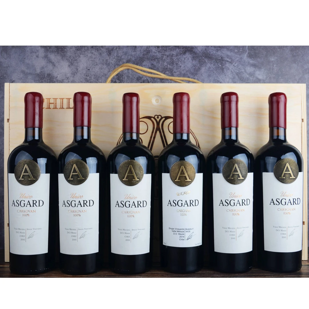 【莫掌柜】智利阿斯嘉德80年老藤佳丽酿/年产9000瓶/18个月桶/14.5%