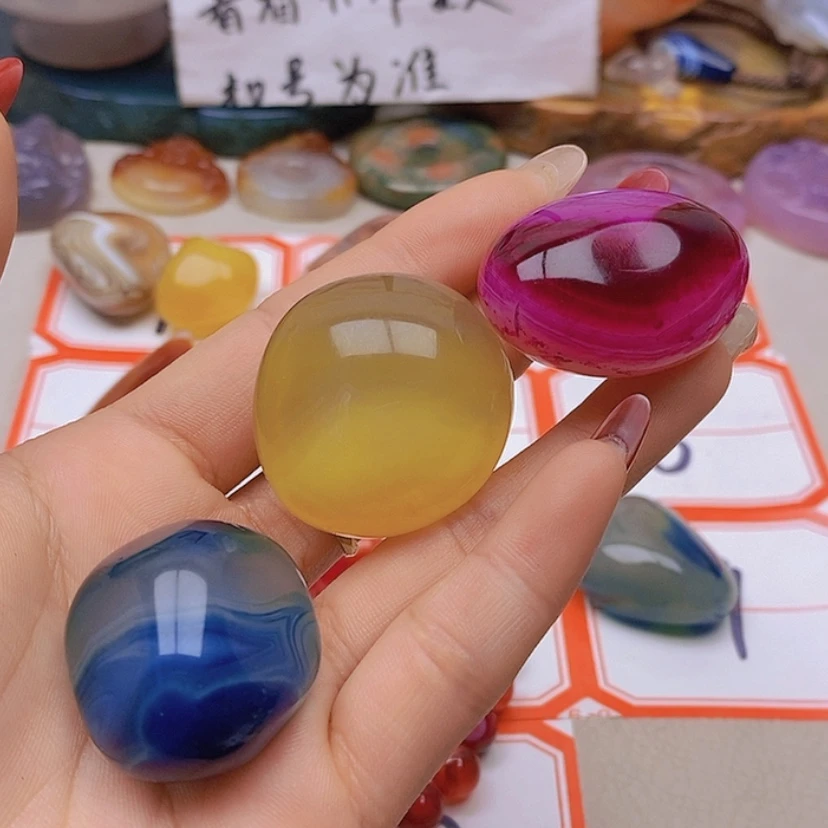 【闪购商品】未镶嵌玛瑙/玉髓珠宝半成品其*