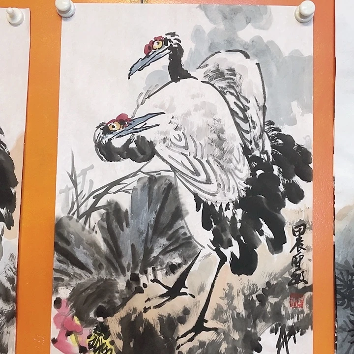 国画张圣敏先生纯手绘作品