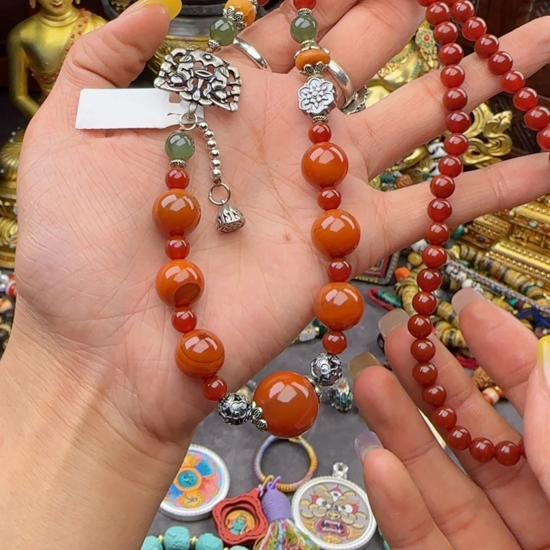 琉璃手工艺品田***鱼菩提