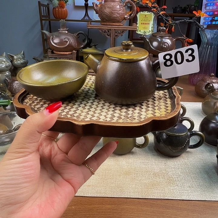 柴烧壶泡茶香柴燒壺泡茶