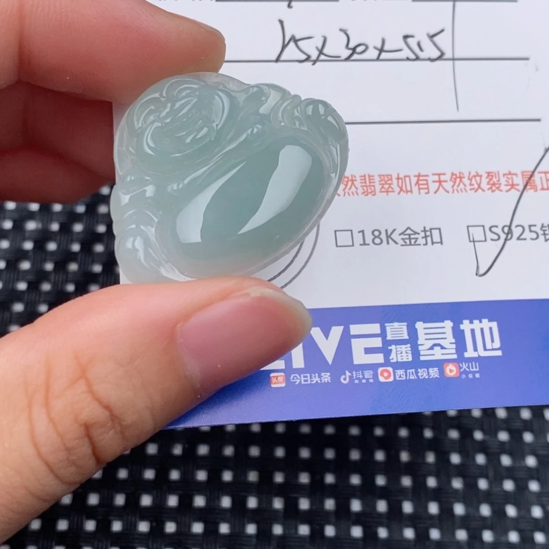 翡翠银S925镶嵌颈饰
