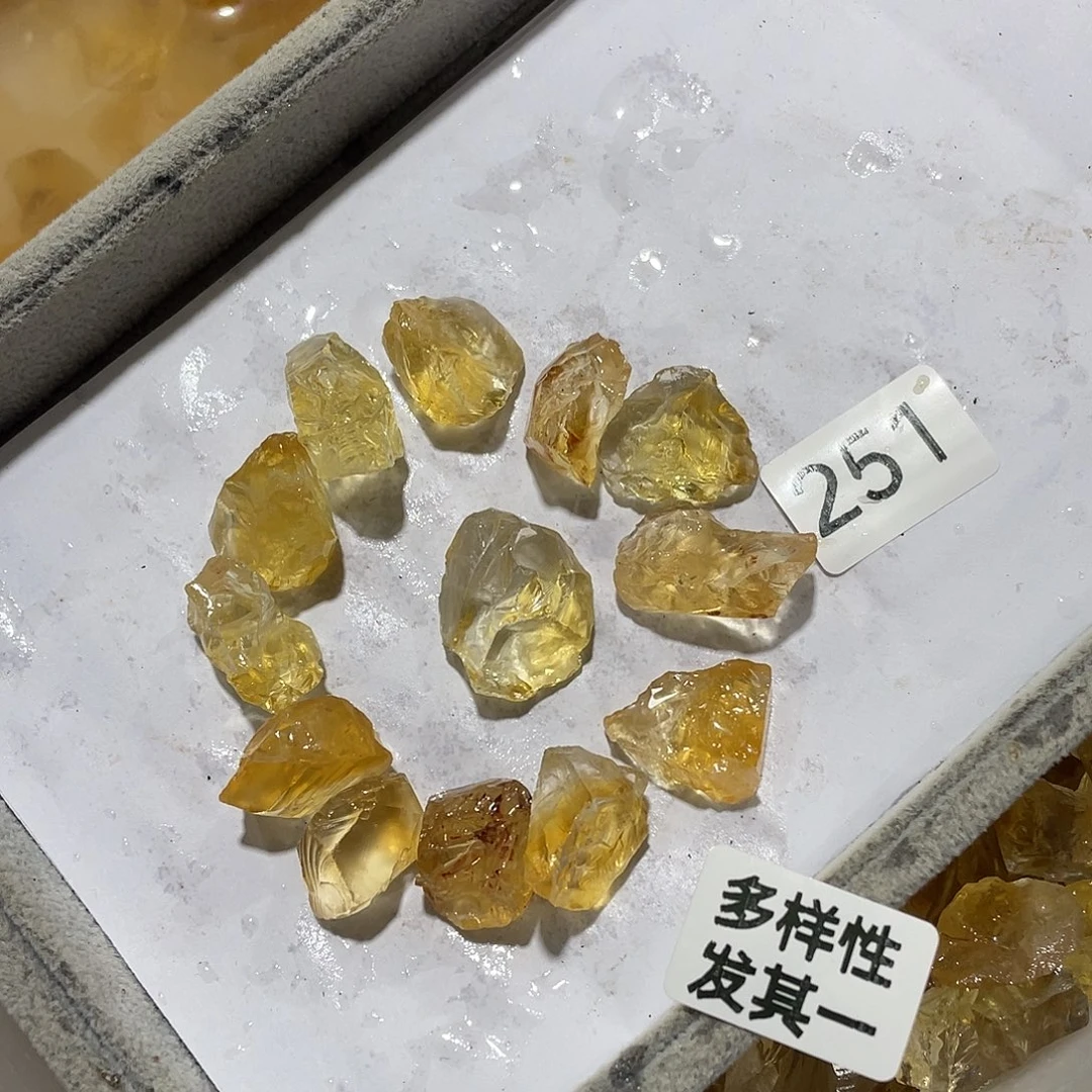 水晶珠宝半成品未镶嵌