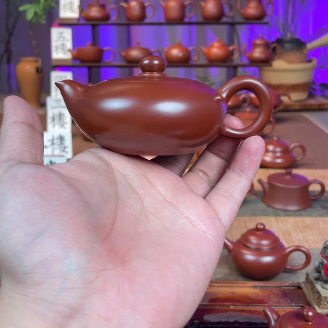 紫砂潮州手拉壶边*凤雏精工