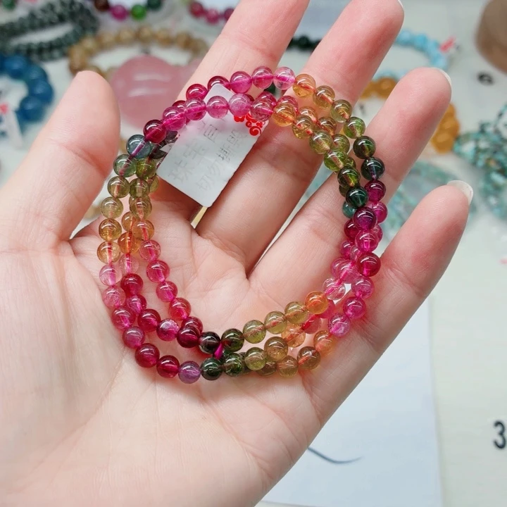 碧玺手链未镶嵌手链