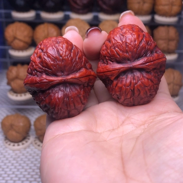 把件文玩核桃48号金锭子41尺