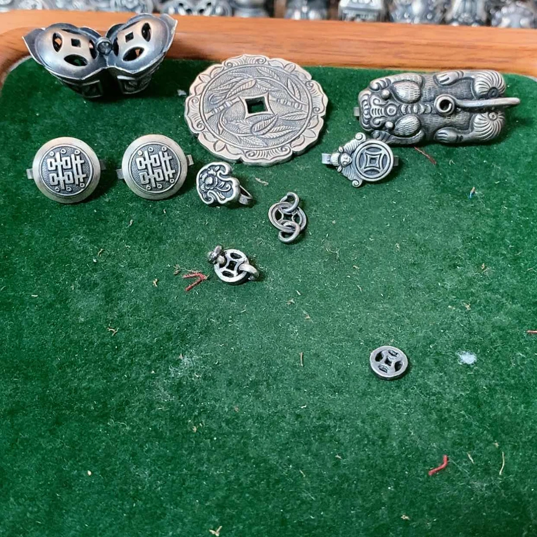 【闪购商品】橄榄核手串/手链复古足银990