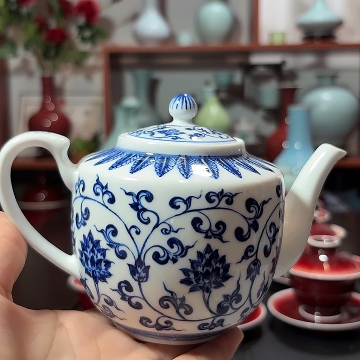 啥***师景德镇高温陶瓷茶壶