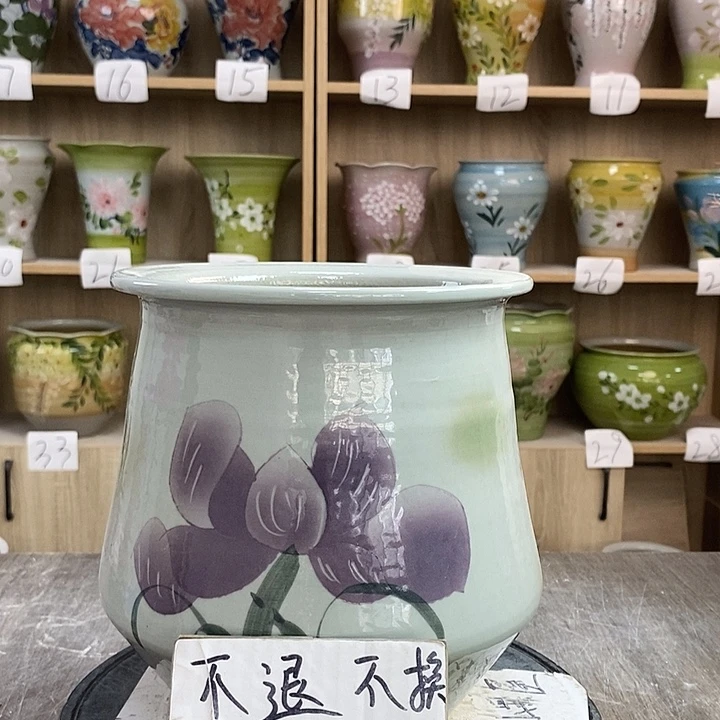罐1tc景德镇陶瓷花盆