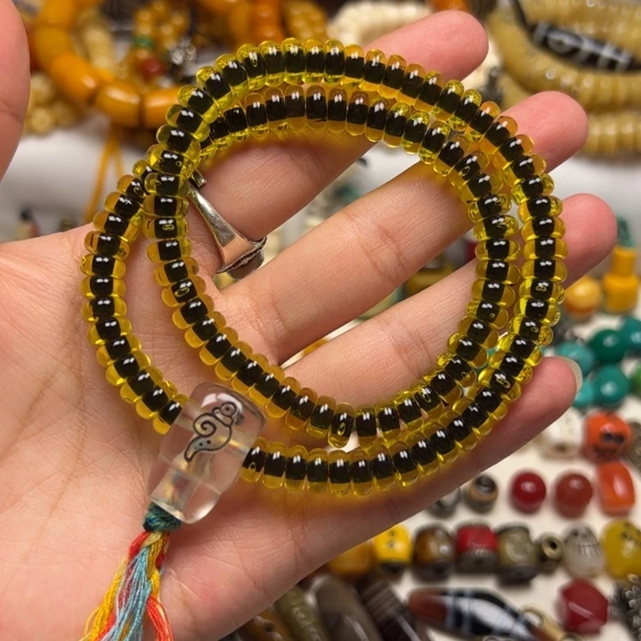 泥塑藏式风格搭配108