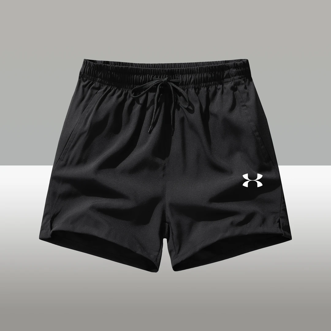 UA安德马短裤男士速干透气跑步中性运动短裤弹力男士训练夏季健身