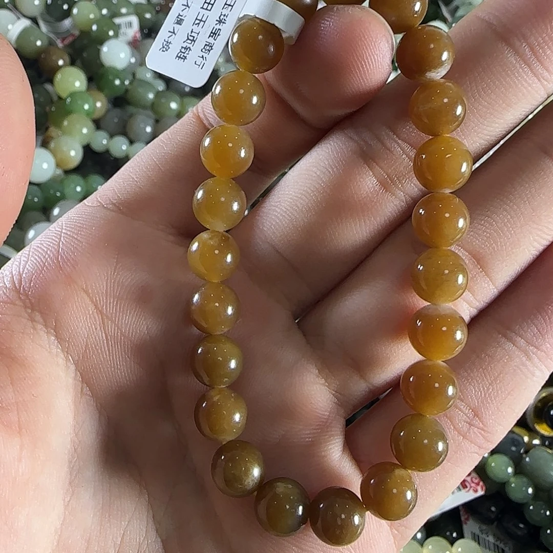 和田玉手链未镶嵌53