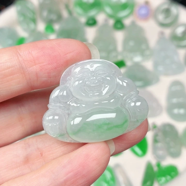 颈饰未镶嵌翡翠缅甸天然A货翡翠