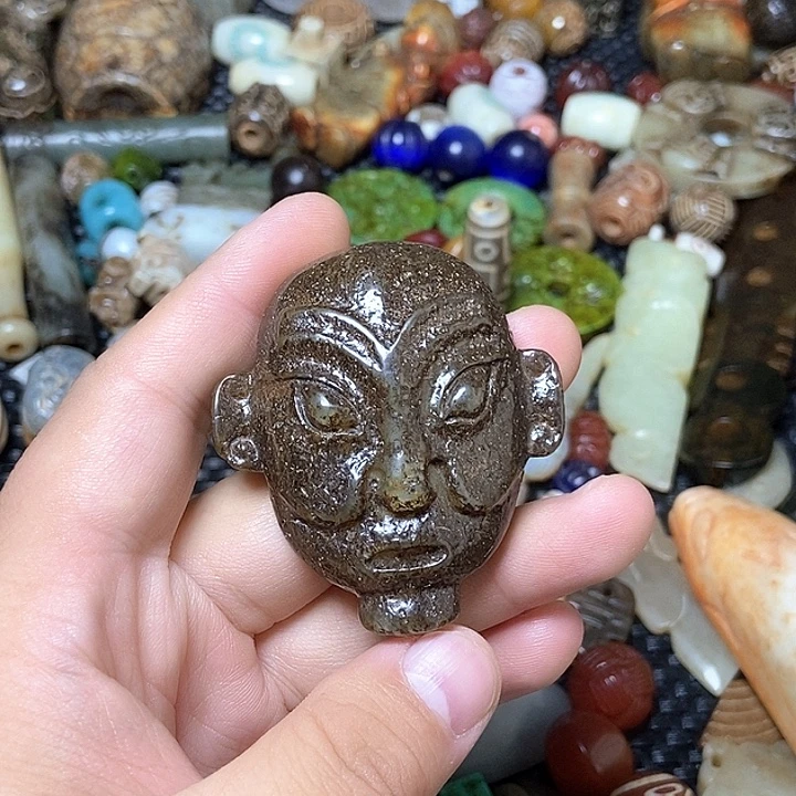 和田玉未镶嵌颈饰119