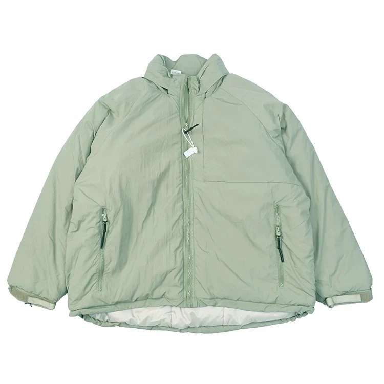 这个帅啊！余文乐同款工装联名棉服N&M联名质感细节满满棉服外套