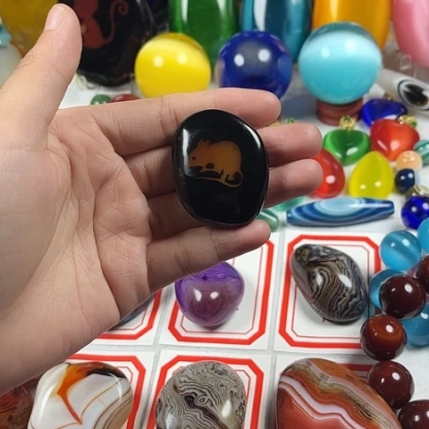 玛瑙/玉髓挂件 未镶嵌