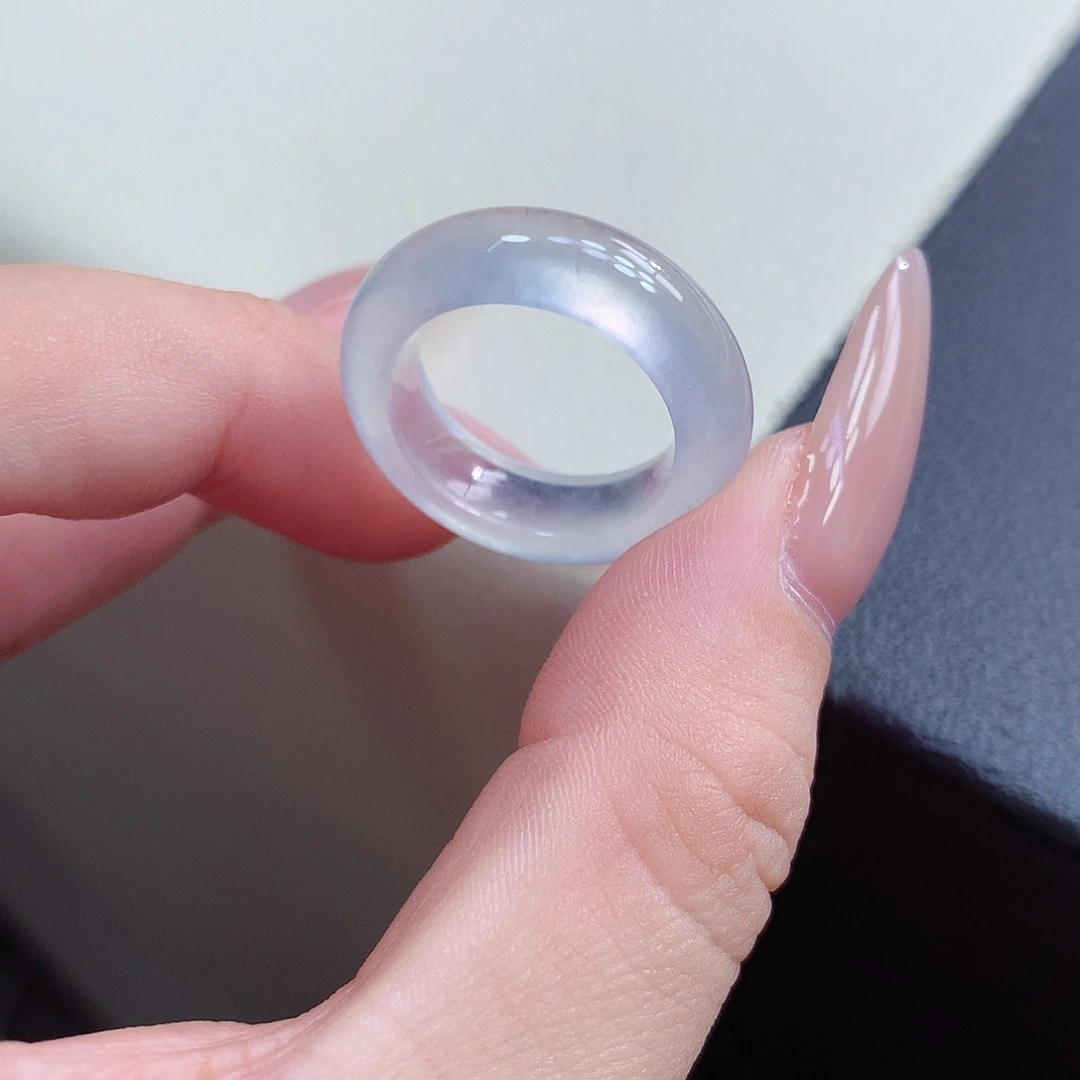 翡翠未镶嵌戒指12号