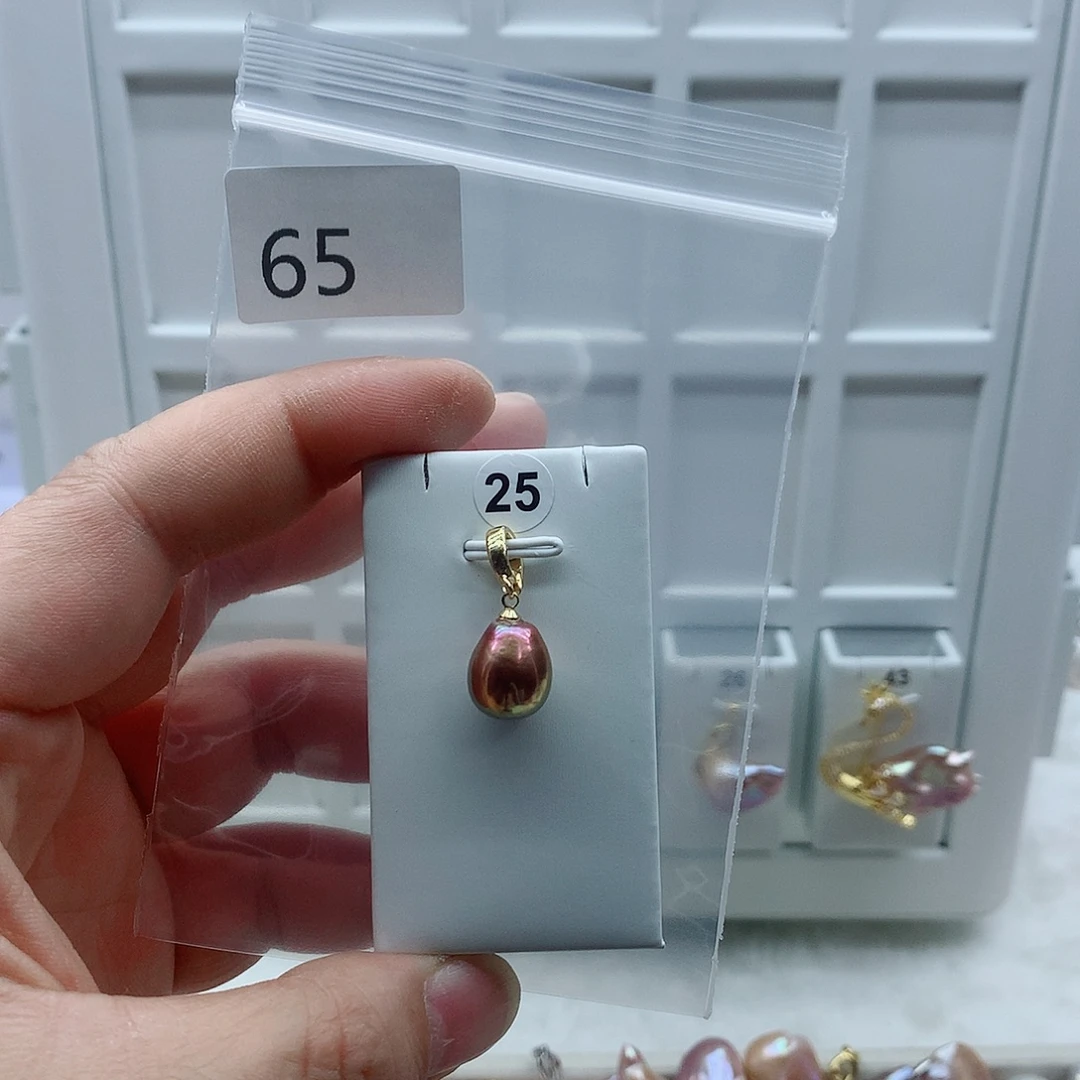 淡水珍珠吊坠(不含链)合金
