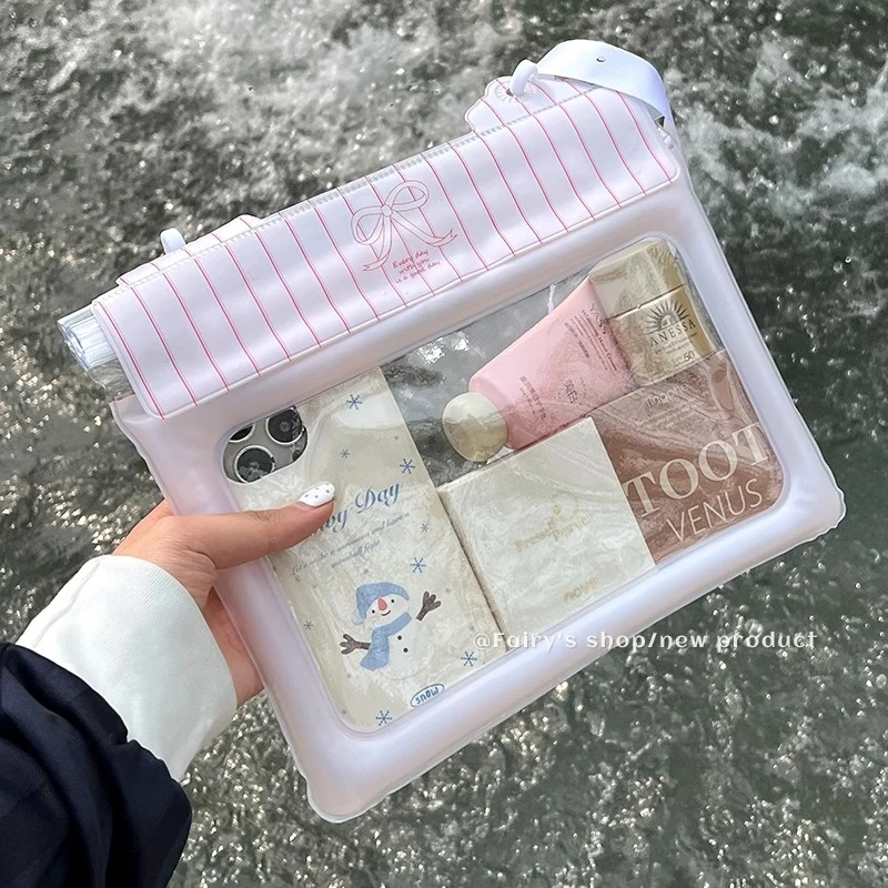 手机防水袋夏季海上漂流水上乐园拍照神器可触屏大容量密封气囊袋