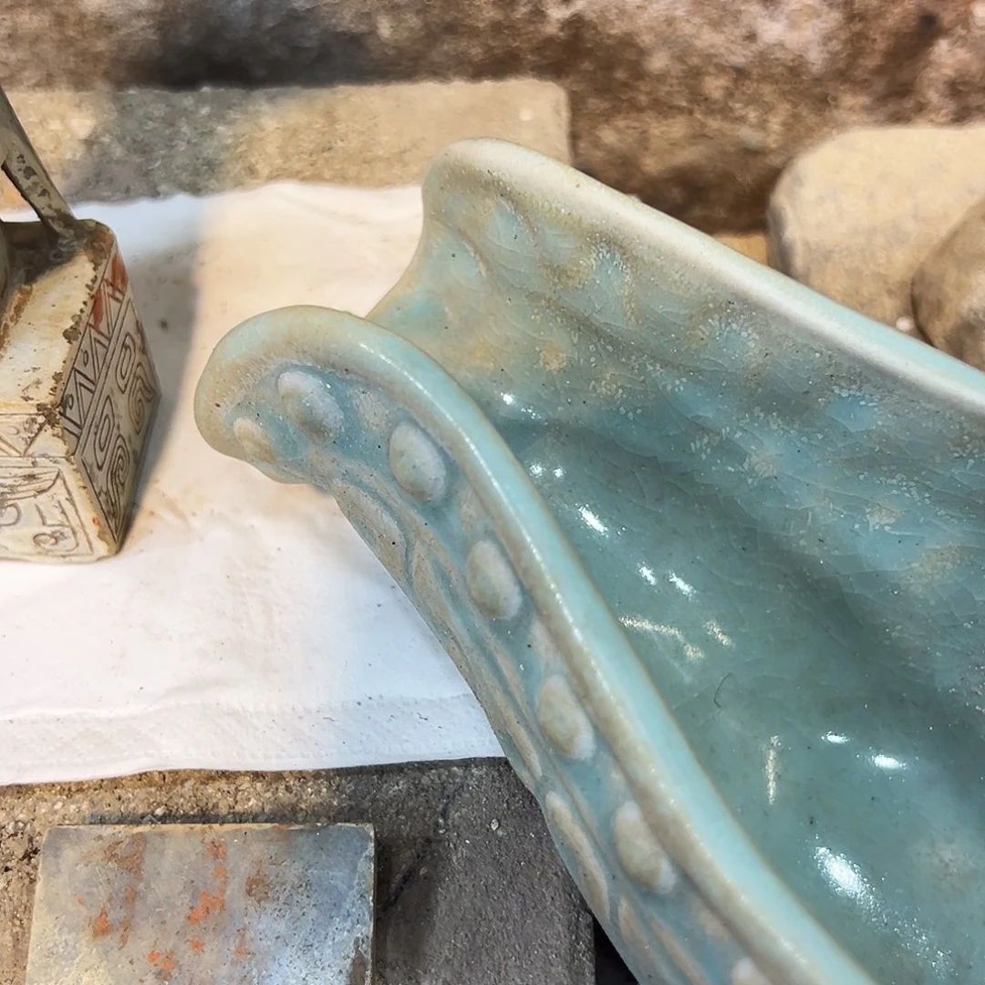 向***界瓷片五大名窑瓷器摆件瓷片