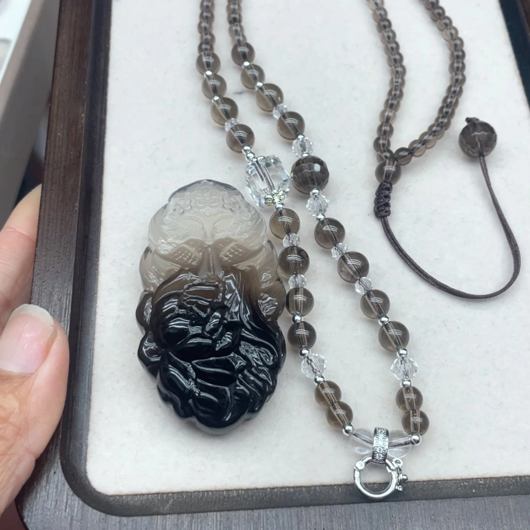 水晶吊坠(不含链)未镶嵌衣**钱