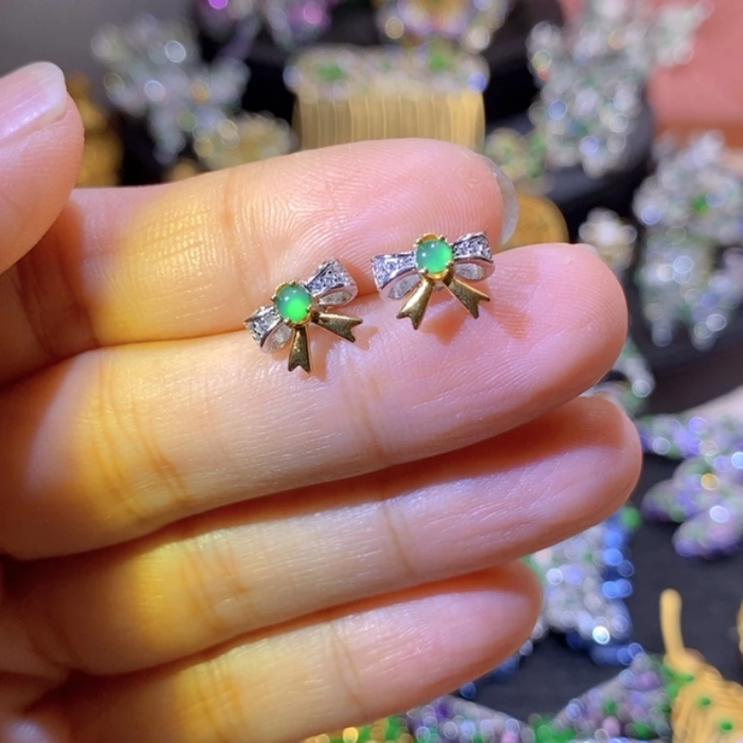 【闪购商品】银S925镶嵌挂件翡翠