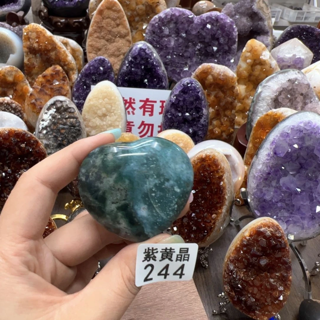 水晶水晶摆件未镶嵌可***屋244