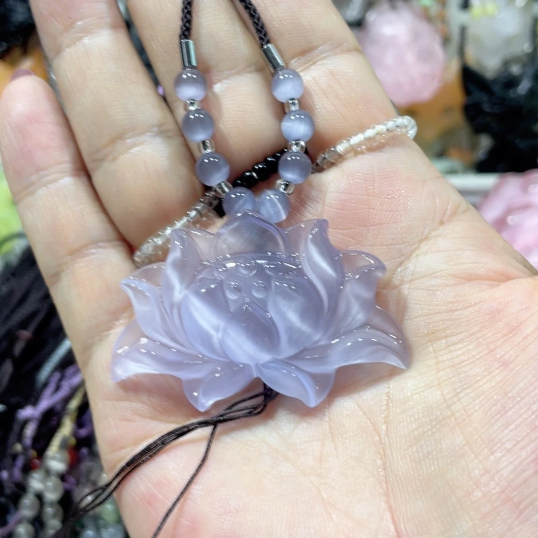 【闪购商品】未镶嵌岫玉颈饰42猫眼吊坠