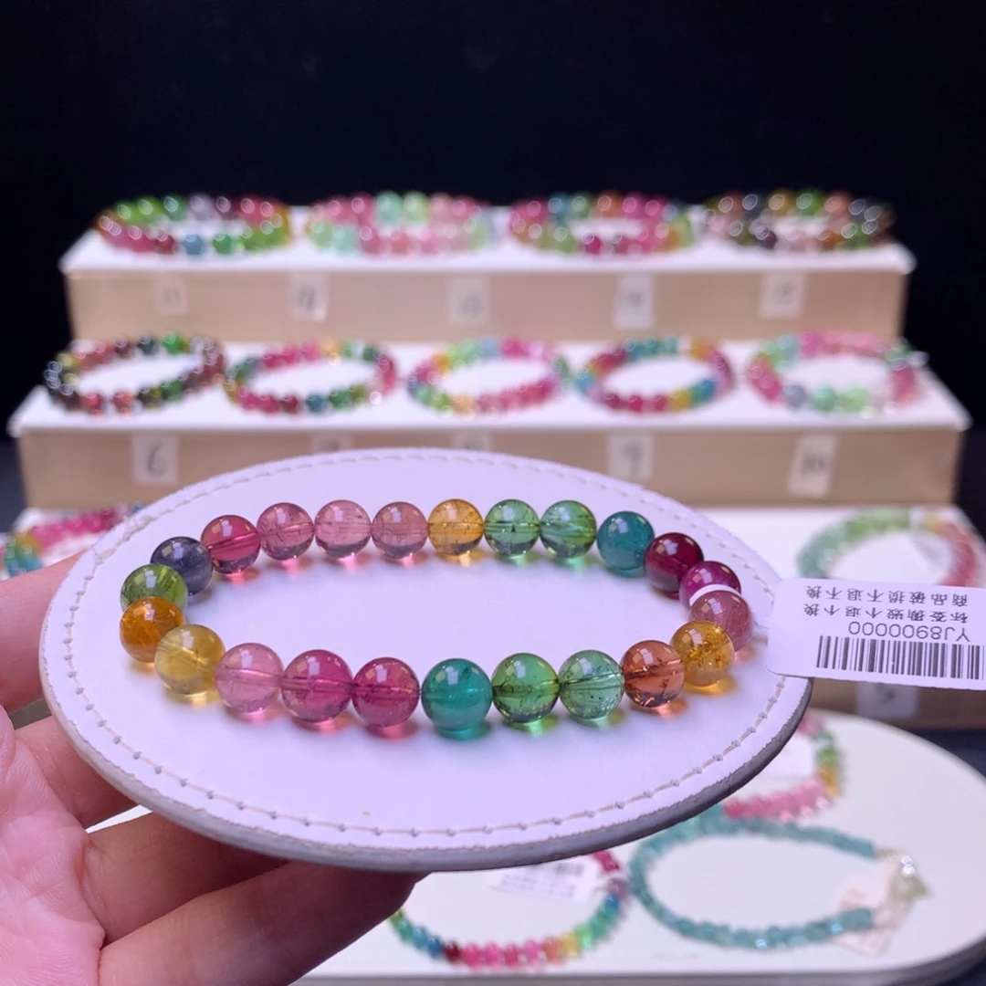 未镶嵌手链碧玺碧玺