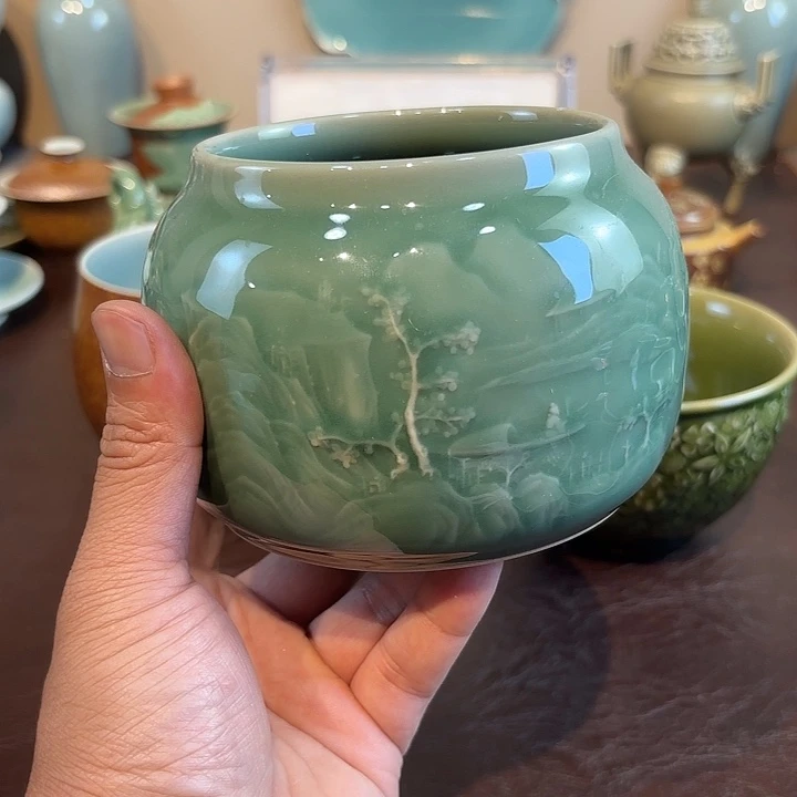 瓷片龙泉青瓷福利青瓷