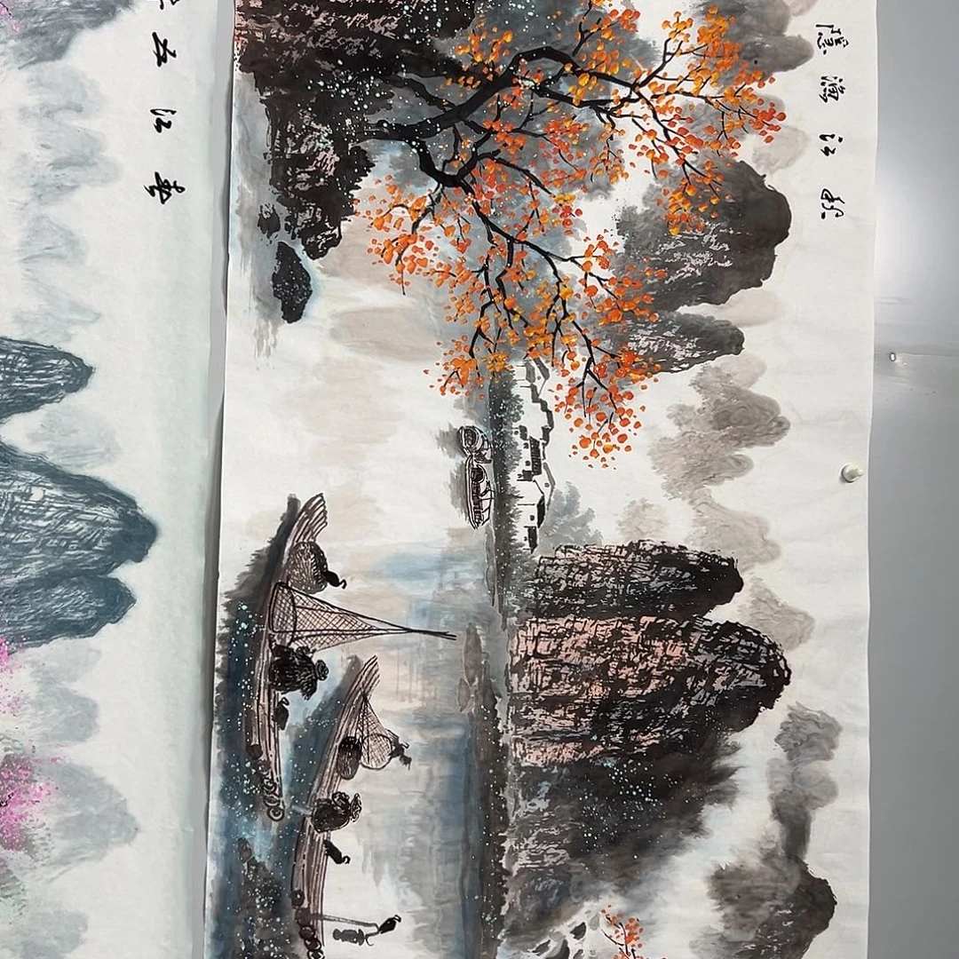 杨***胜国画W精品书画作品