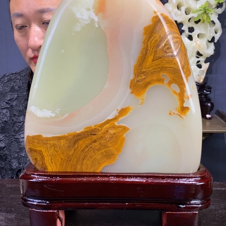 石材精品古青石摆件