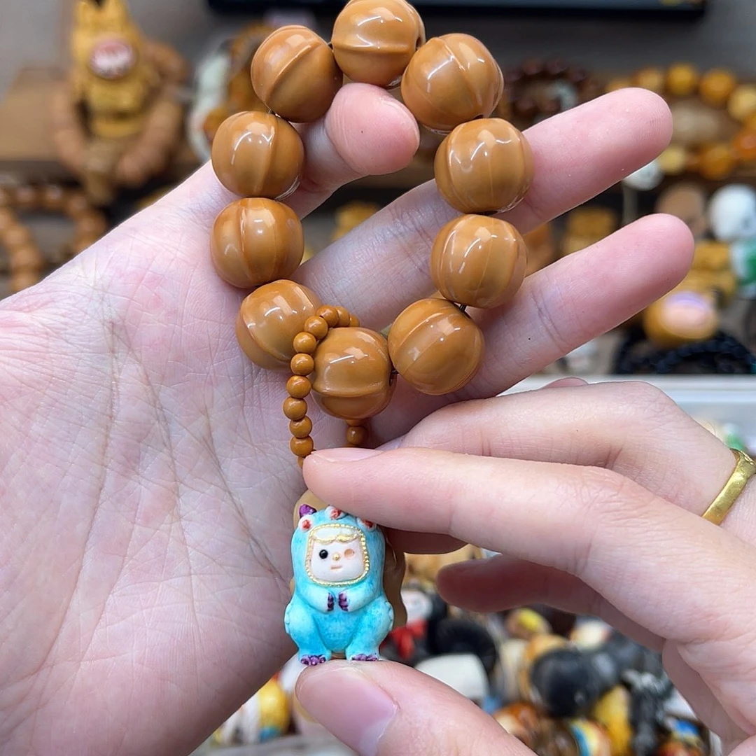 猴头核桃手串y*y手捻怪兽